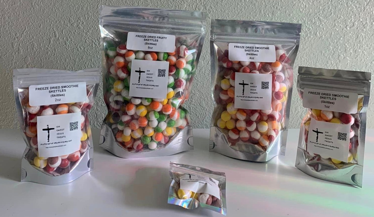 Taste the Rainbow with Our Freeze-Dried Skettles! Flavor Smoothie