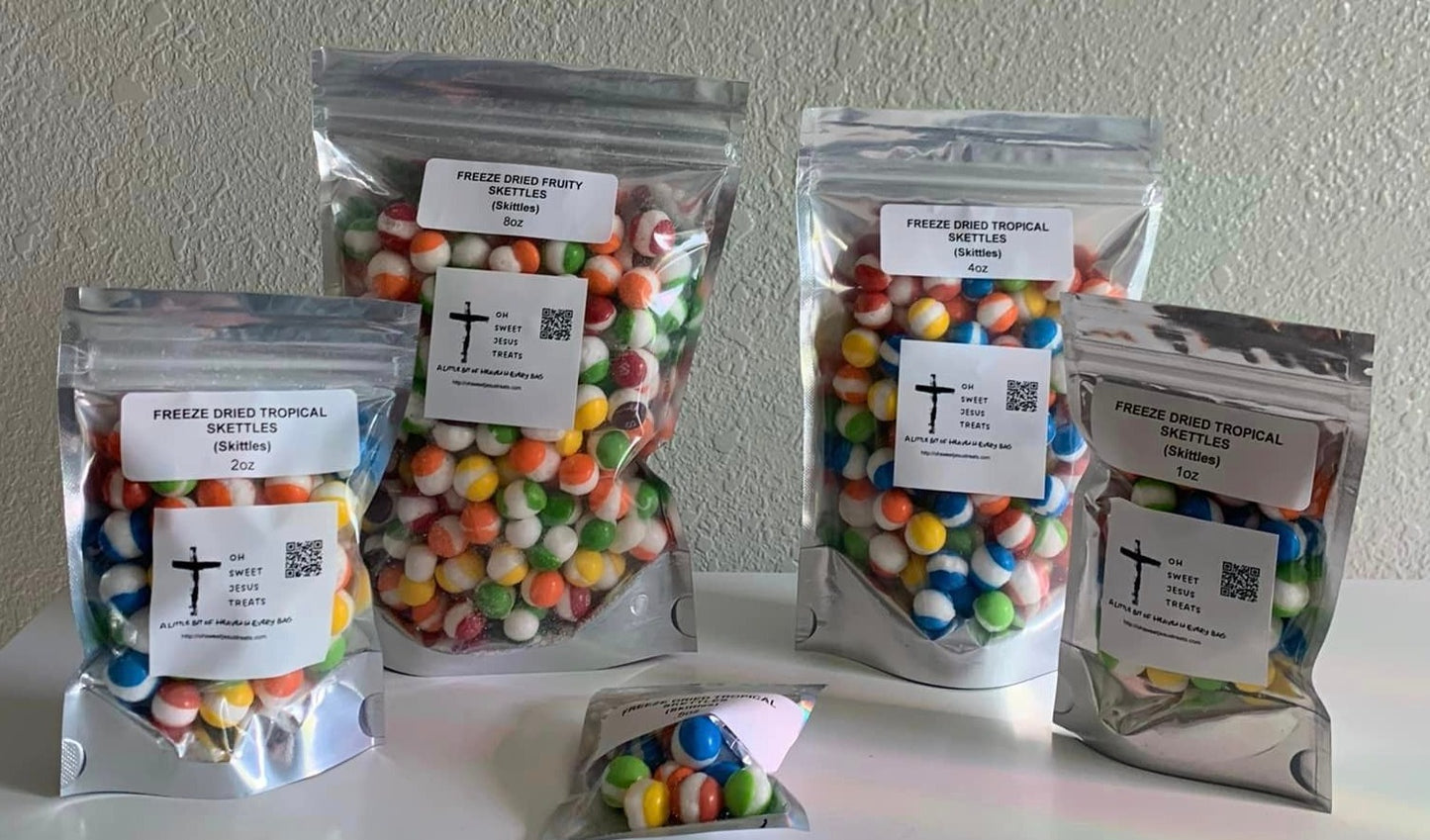 Taste the Rainbow with Our Freeze-Dried Skettles! Flavor Wild Berry