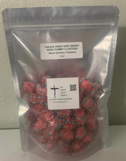 Freeze-Dried Nerd Dummies - Nerd Gummy Clusters Very Berry Flavor