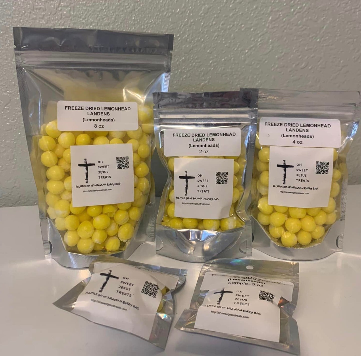 Freeze-Dried Lemonhead Landen's - Lemon Heads