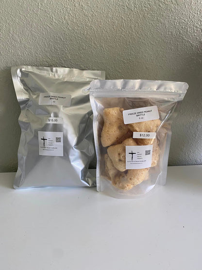 Freeze Dried Homemade Old Fashion Peanut Brittle